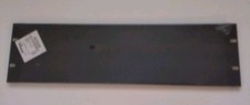 RACK PANEL, 3RU, BLACK, PERFORATED, 5 1/4"HIEGHT, 19" WIDE, LMB PART 525