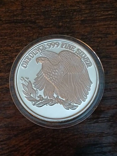 1oz 999 Proof Silver American Labor Movement Vintage & Rare Very Scarce