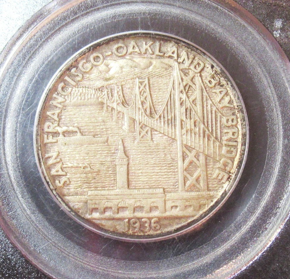 1936-S 50C Bay Bridge MS63 PCGS - Image 2 of 4