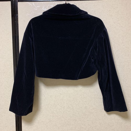 giacca bolero velluto tricot COMME des Garçons - Foto 2 di 7