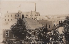 Roach Canning Factory West Michigan MI Smokestack Postcard