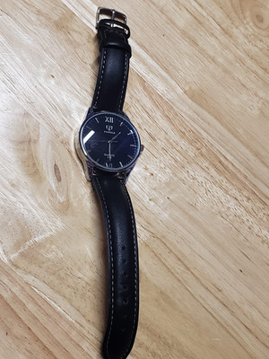 Yazole Mens Black Wrist Watch