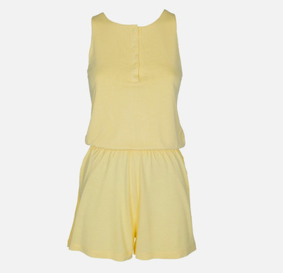 Arizona Kids Girls Jumpsuit One Piece Beach Jumpsuit Yellow NEW Size 182