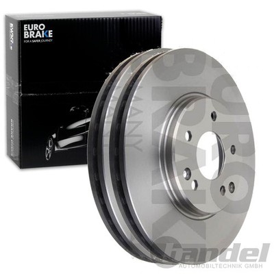 2X EUROBRAKE BREMSSCHEIBEN 300mm BELÜFTET VORNE PASSEND FÜR CHRYSLER CROSSFIRE