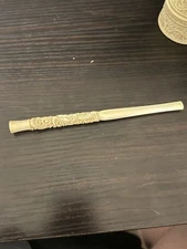 Vintage Asian Hand Carved Dragon Cigarette Holder