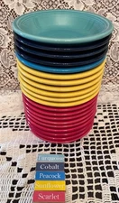 Fiesta Stacki Fruit/Berry Dessert Bowl 5 3/8" SOLD INDIV Not all colors pictured