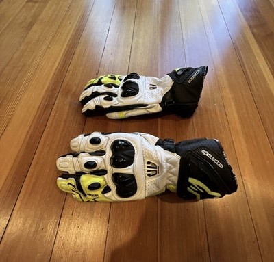 Alpinestars GP PRO R2 Fluo Yellow Glove Leather Motorcycle Race Gloves Size -XL