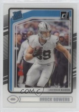 2024 Panini Clearly Donruss Rated Rookie Brock Bowers #57 1n8b