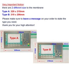 Membrane Keypad for SIEMENS SIMATIC MULTI PANEL MP277 8'' KEY 6AV6643-0DB01-1AX1