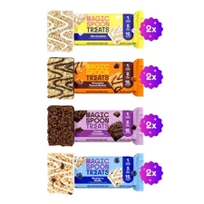 MAGIC SPOON High Protein Bars - 8 Bars Marshmallow, Chocolate PB, Blueberry