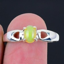 Ethiopian Opal Stone 925 Solid Silver Daughters Day Statement New Ring Jewelry