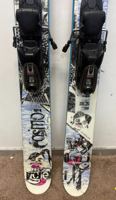 Volkl Cosmo 161cm Partial Twin-Tip All-Mountain Skis Marker M 1000