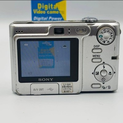 Sony Cyber-shot DSC-W35 7.2MP Digital Camera - Silver for sale