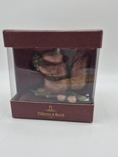 Villeroy & Boch Winter Friends Squirrel Pine Tree Porcelain Trinket Box
