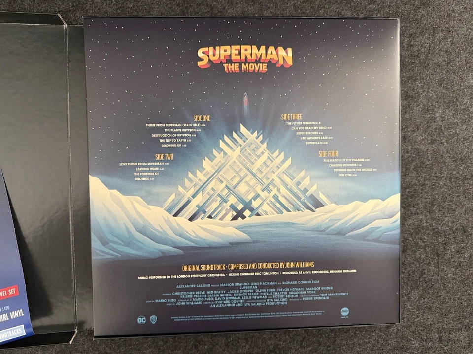 MONDO Superman The Movie 1978 Vinyl Soundtrack & Graphic Novel Box Set - Image 3 of 4