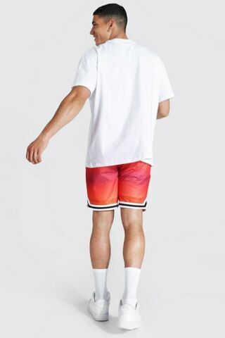 NWT Men's Man Mesh Basketball Shorts - Picture 22 of 22