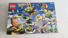 LEGO DUPLO ACTION WHEELERS SET # 2913 TREAD TRACKERS Complete In Box With Manual