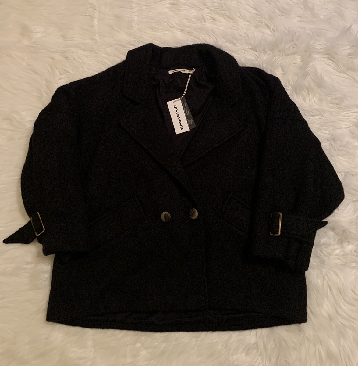 Misha & Puff New Adult Market Coat Jacket Alpaca Licorice Misha & Puff New Adult Market Coat Jacket Alpaca Licorice