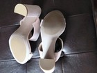 NEW!! LULUS MARLOWE WOMENS NUDE/BLUSH SUEDE DOUBLE STRAP SANDALS HEELS SIZE 8.5 — photo 7