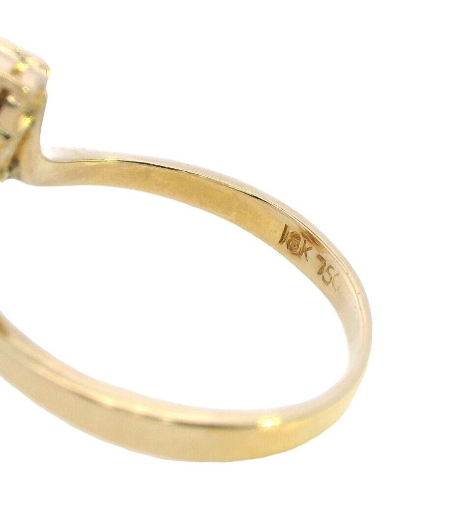 Captivating 18ct Yellow Gold Ruby & Diamond Wave … - image 10