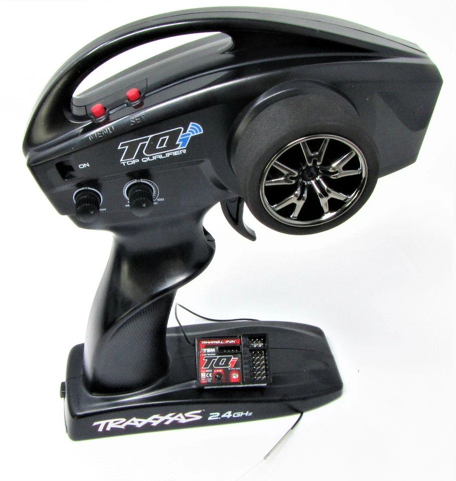 Fits Rustler/Bandit RADIO SYSTEM TSM Receiver tqi 2ch Transmitter 2.4ghz Traxxas - Image 3 of 4