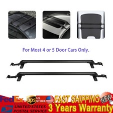 Car Top Roof Rack Cross Bar 41.34 Luggage Carrier Aluminum For 4door 5door Car