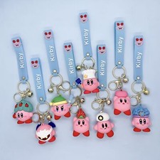 8PCS kirby Keychain Backpack Key Chain Backpack Key Chain for Kids