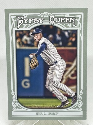 Derek Jeter 2013 Topps Gypsy Queen #150 Yankees HOF