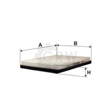 Filtre d'habitacle Rover 200