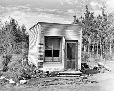 c.1937 Twig, Minnesota BARBERSHOP 16x20 Photo Picture BARBER SHOP (B15)