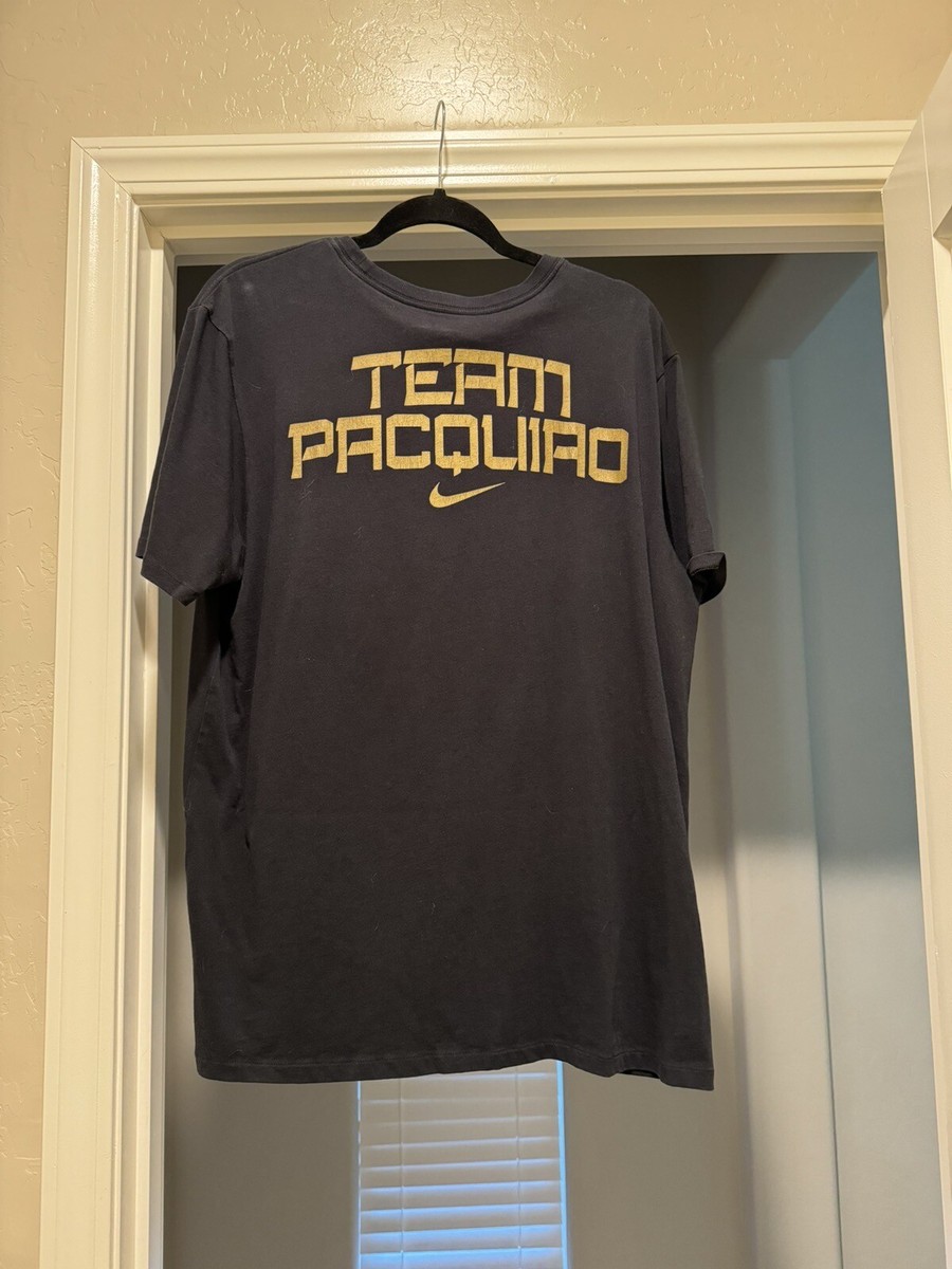 Nike Dri-Fit 'MP' Manny Pacquiao Team Pacquiao Mens Black