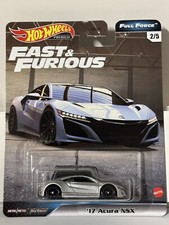 Hot Wheels Fast And Furious Full Force 17 Acura NSX 1/64