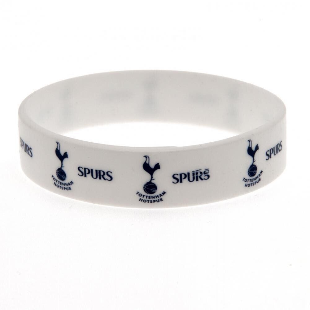 Tottenham Hotspur FC Silicone Wristband  White