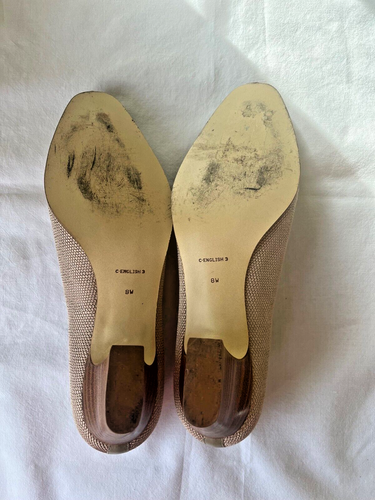 Calico Womens textured English 3 pumps - 8W - Picture 5 of 5
