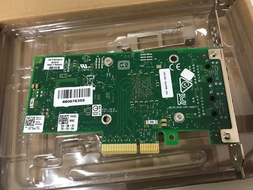 Dell X550-T2 Intel X550 10GbE Dual-Port PCI-E Converged Network Adapter - Picture 4 of 5
