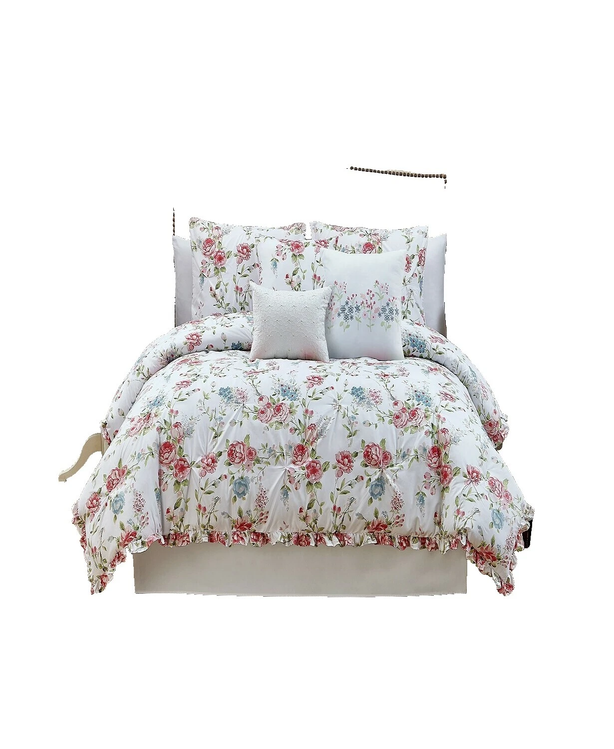 White Poliéster Fundas de edredón y Juegos de Cama