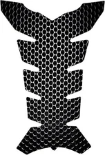 3D Motorcycle Carbon Vinyl Gel Gas Tank Pad Protector Decal and Sticker Tankpad