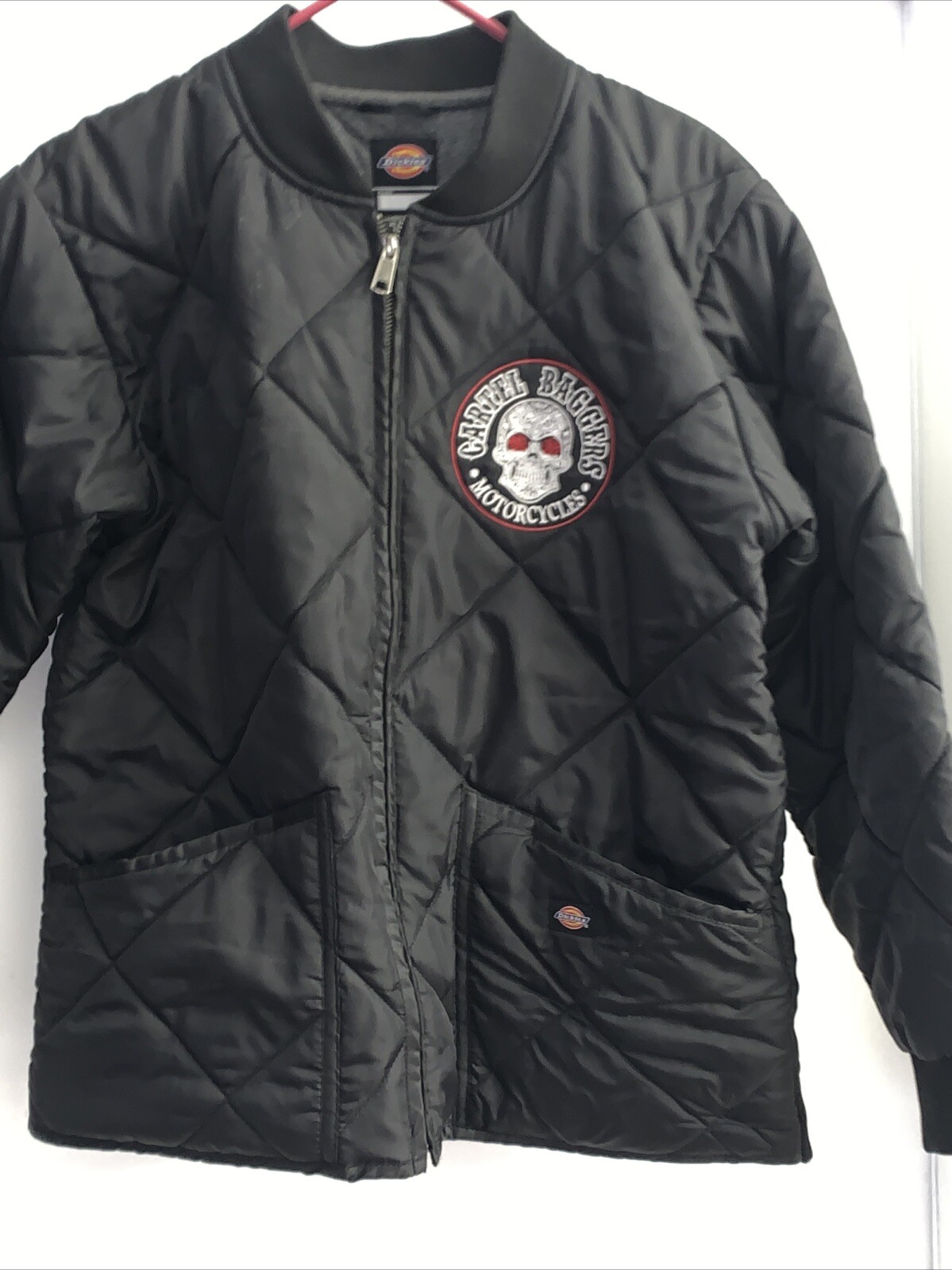 Dickies Youth Insulated Nylon Jacket with Cartel Baggers Logo Size XL 18-20