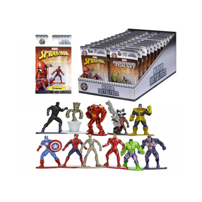 JADA, Nano Metalfigs, MARVEL, 11fach sortiert