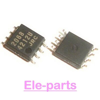 10 PCS NJM2068M SOP-8 NJM2068 JRC2068 2068 Low Noise Dual Operational Amplifier 