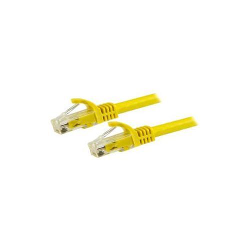 Câbles réseau GENERIQUE Cordon patch RJ45 ftp cat 6 lsoh snagless jaune - 10m