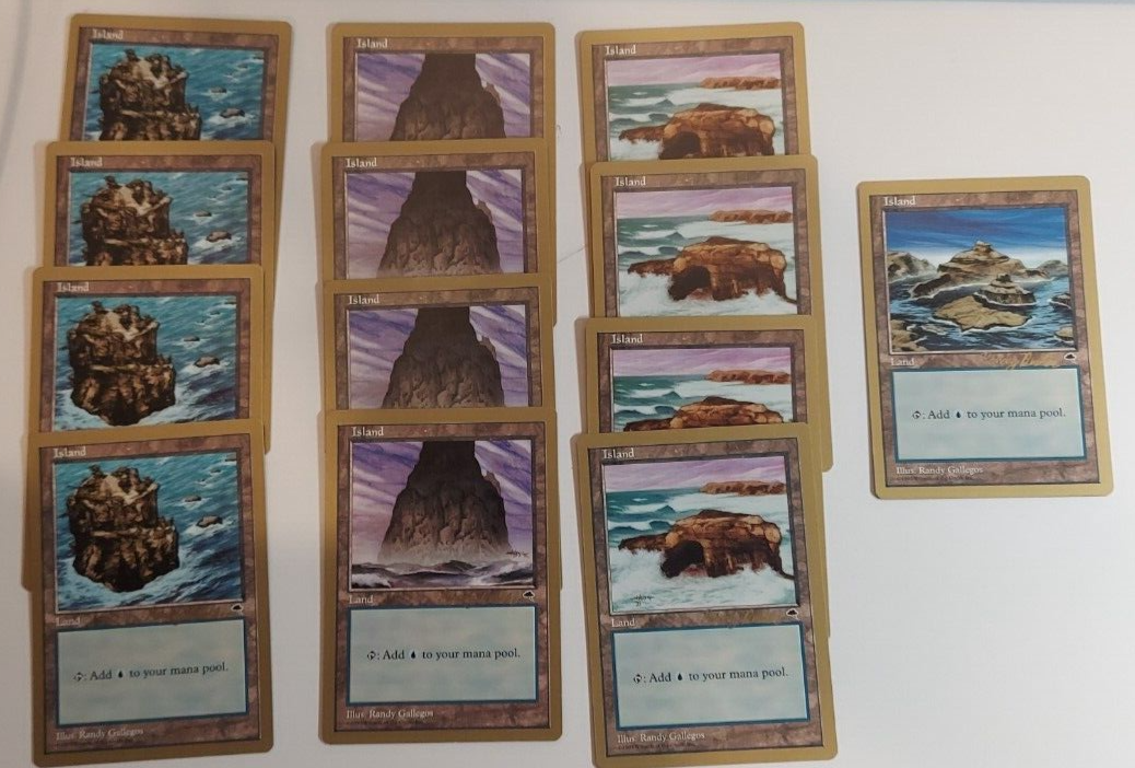 47x Basic Lands lot - NM/LP - World Championships 1998 Seattle MTG