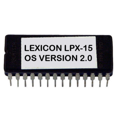 Lexicon LXP-15 Firmware Update Upgrade Neueste OS 2.0 LXP15 EPROM Multi FX Chip