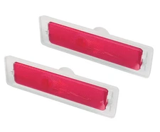 70 71 72 73 74 Chevy Nova Rear Side Marker Lens Lamp Light Assembly Pair -M1649D