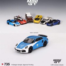  MINI GT 1:64 911 Turbo S Safety Car 2023 IMSA Daytona 24Hrs Car