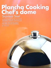 Stainless Steel Food Cover Plancha Dome Metal Pan Lid Metal Dome Lid
