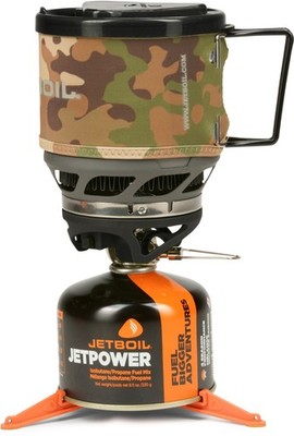Jetboil MiniMo Camping and Backpacking Stove Cooking System with Adjustable Heat
