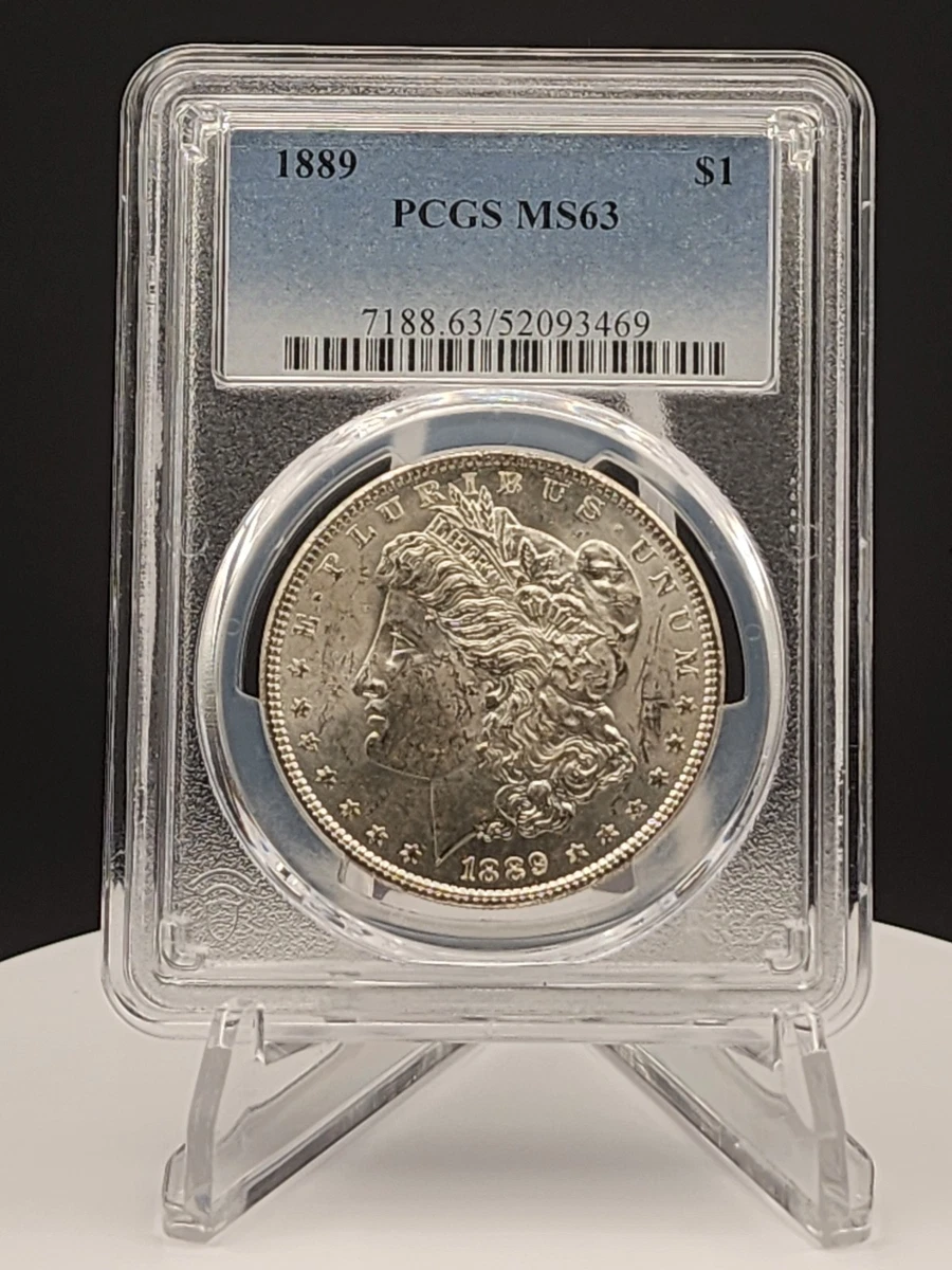 MS 63 Graded 1889 Year Morgan US Dollars (1878-1921) for sale | eBay MS 63 Graded 1889 Year Morgan US Dollars (1878-1921) for sale | eBay