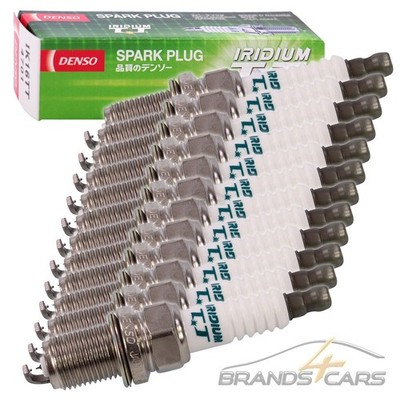 12x DENSO ZÜNDKERZE IRIDIUM TT IK16TT FÜR BMW 7-ER E32 750 8-ER E31 850
