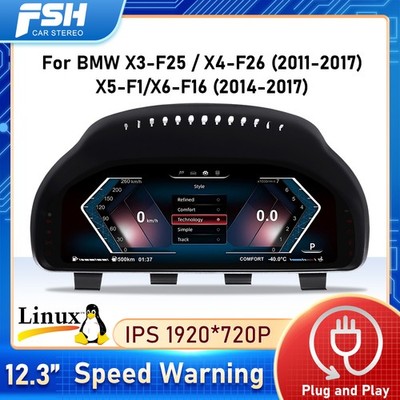 Digital Tacho Upgrade Kombiinstrument Cluster für BMW X3 F25 X4 F26 X5 F15 F16